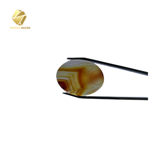 Pure Agate Sulemani Gemstone (Sulemani Aqeeq) 16.25C