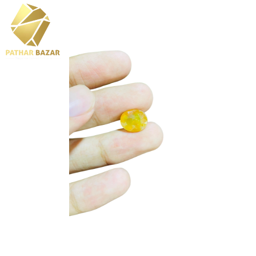 Yellow Pukhraj (Yellow Sapphire) 10 Carat