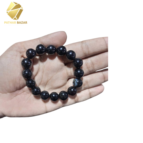 Black Aqeeq (Black Agate) Bracelet